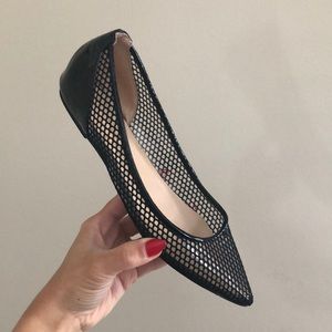 Christian Louboutin Size 37 Fishnet Flats